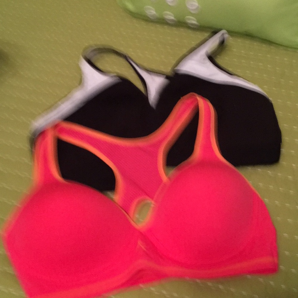 Two Danskin sports bras